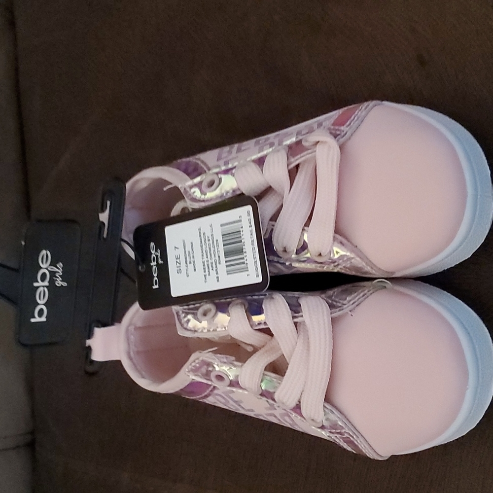 Toddler girl size 7 tennis shoes